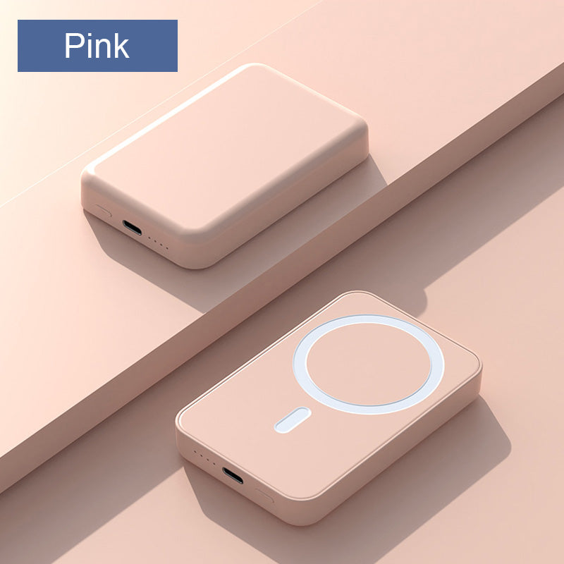 📢📢50% OFF !! ⏰15W Fast Charge Portable Wireless Magnetic Power Bank