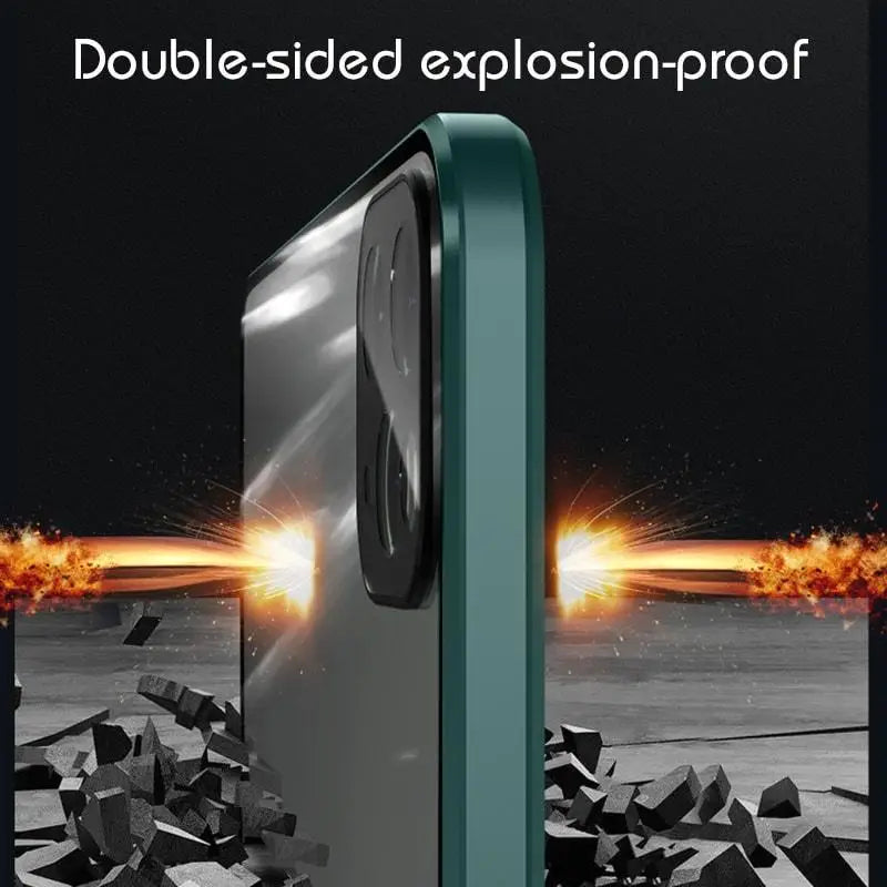 Double-Sided Buckle Case For iPhone