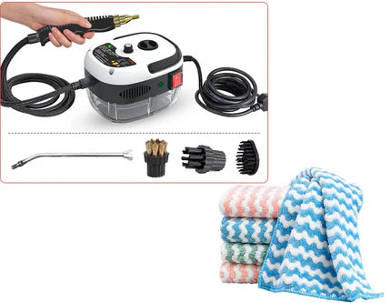 2500W High-Pressure Steam Cleaner – 6 Speeds & 1L Tank