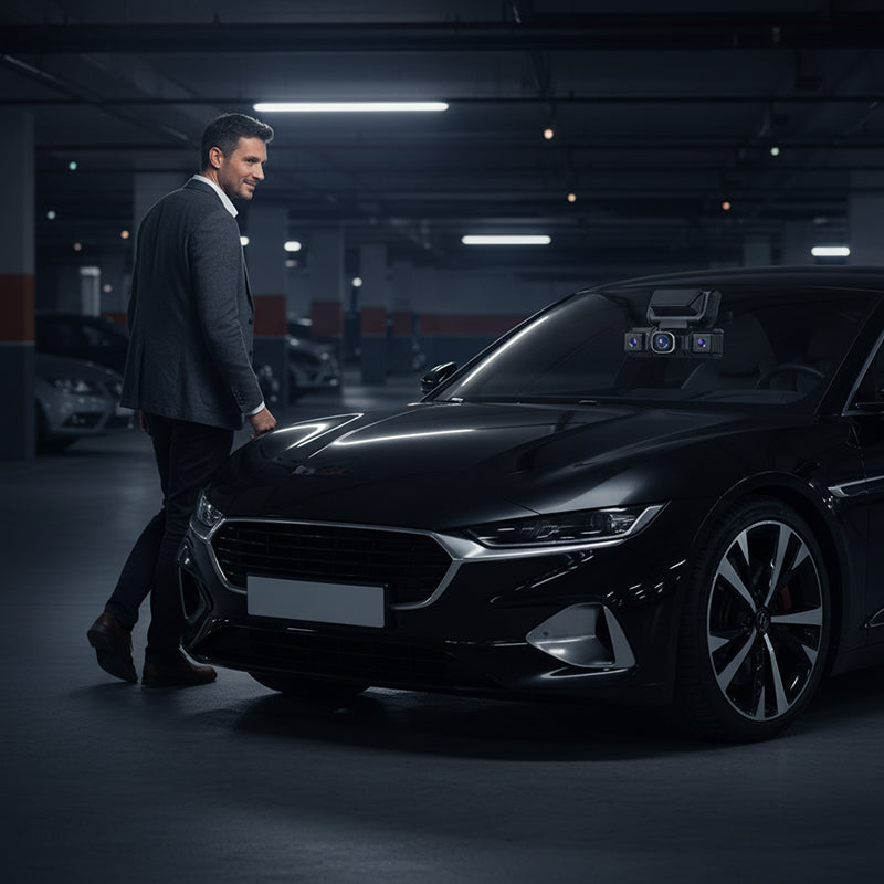 4-Channel Dash Cam with WiFi & Night Vision