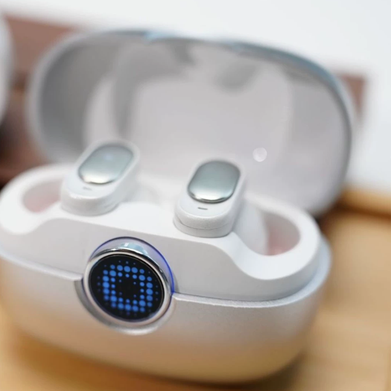 Wireless Earbuds with LED Display