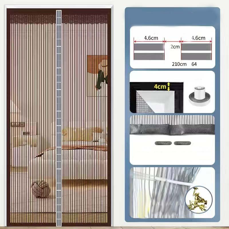 ๐ช 50% OFF NOW! ๐งฒ Heavy-Duty Magnetic Screen Door โ Self-sealing & pet-friendly โ Easy install, no tools โ keeps bugs out, lets fresh air in โ perfect for patios or backdoors ๐ฟ