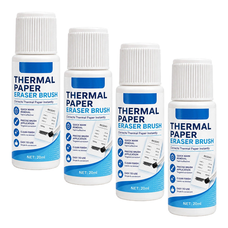 Privacy Protection Thermal Paper Eraser Brush