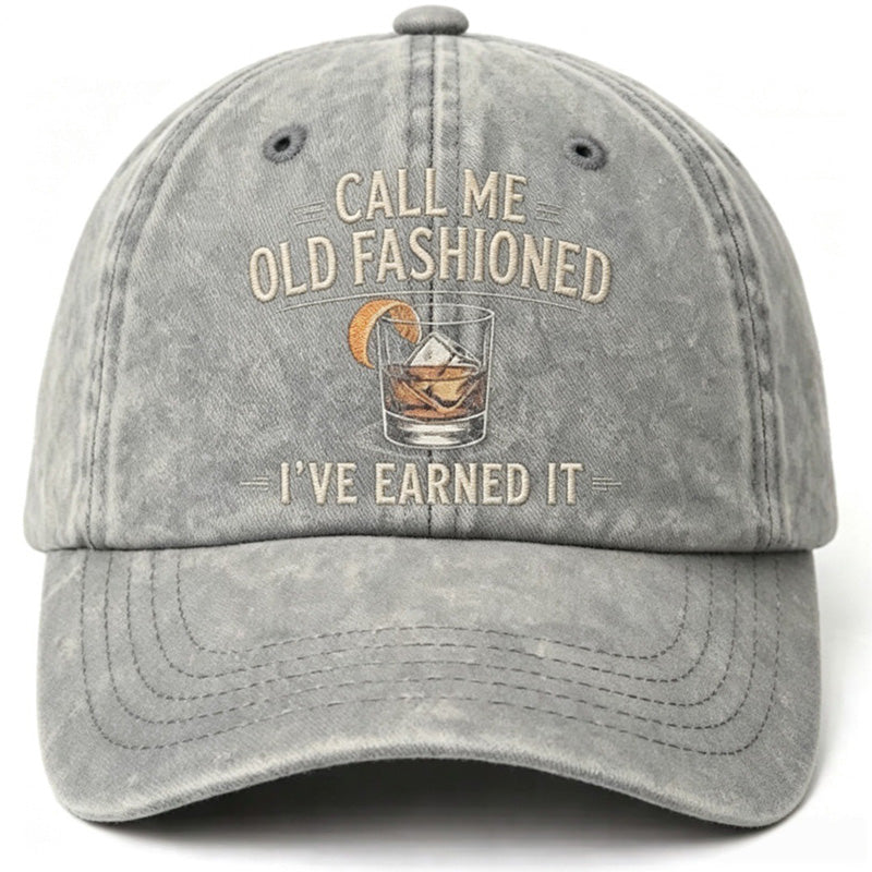 Unisex Vintage Washed Adjustable Baseball Cap