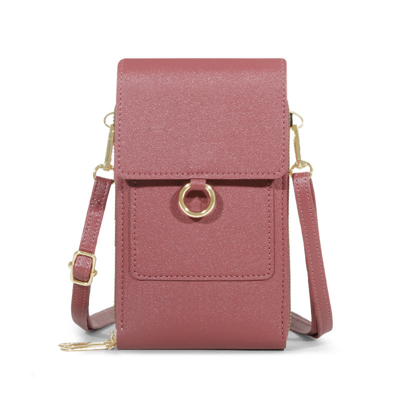 Anti-Theft Touchscreen Crossbody Phone Bag