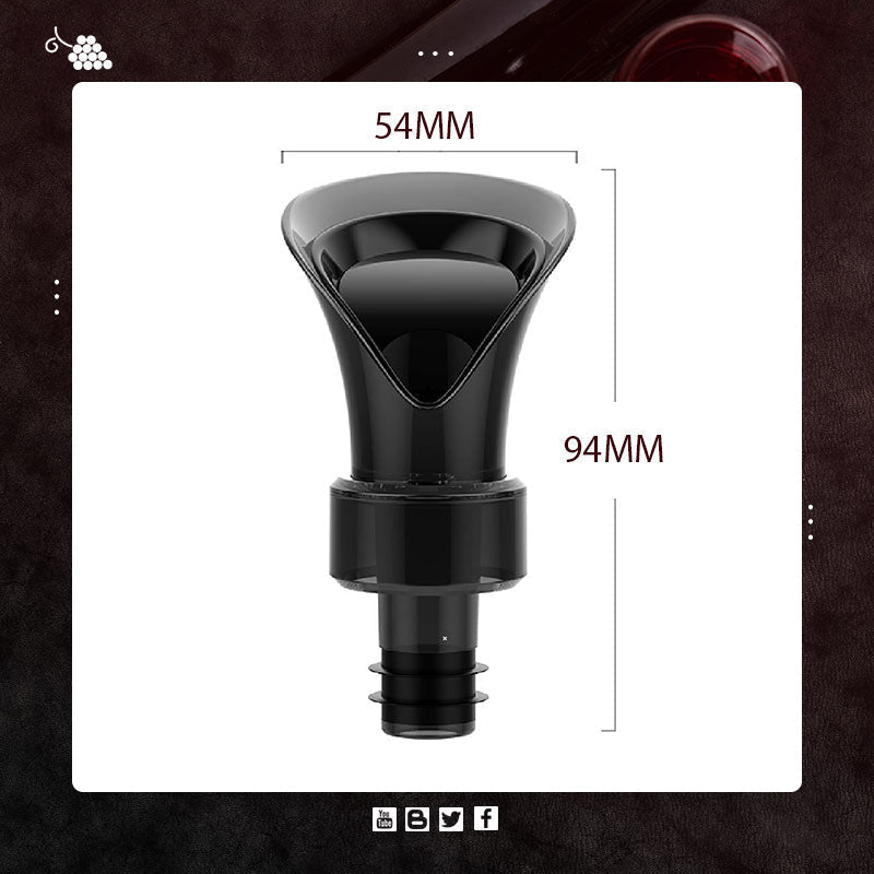 🍷 2-in-1 Wine Saver with Vacuum Pump & Sealer – Preserves Freshness & Aroma
