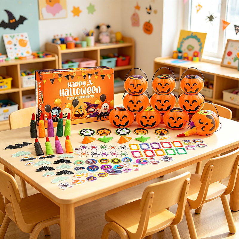 📢📢50% OFF !! ⏰Halloween Toy Assortment Party Favor Set