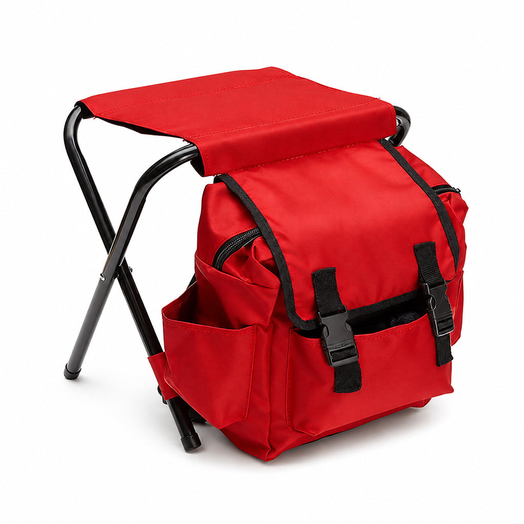 Portable Folding Chair Backpack 2-in-1 Outdoor Camping Stool