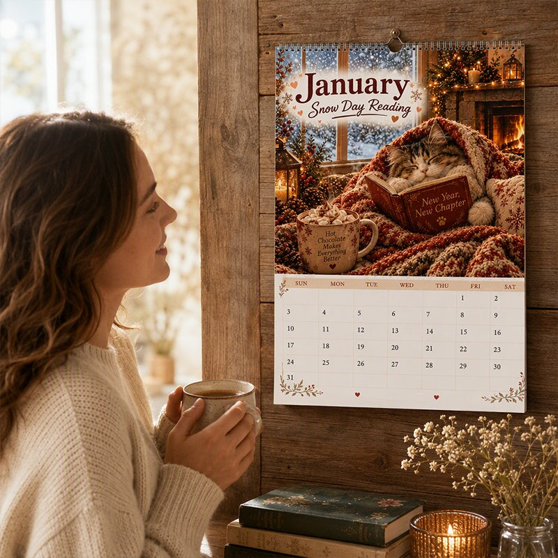 🐱 Cute Cat Calendar – Plan Your Days With Cozy Feline Moments ✨