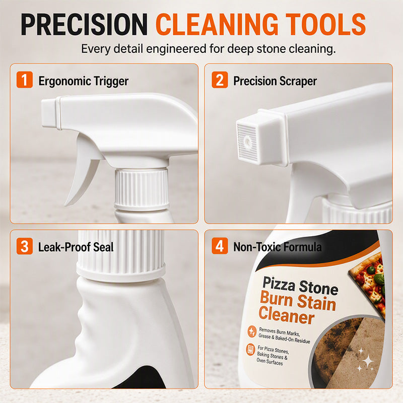 Powerful Pizza Stone Stain Remover Spray