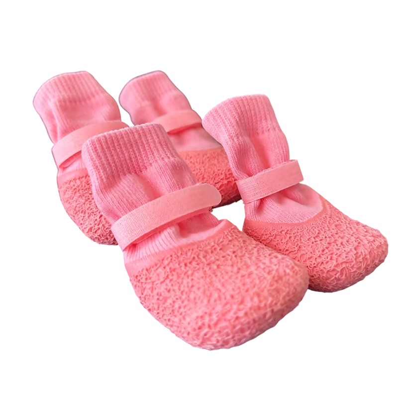 🐾 Anti-Slip Waterproof Dog Shoe Socks – Adjustable Paw Protectors for Rainy Walks & Indoor Floors