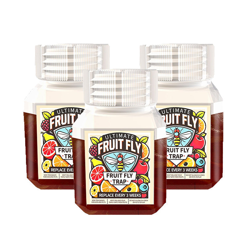🍎🪰 Fruit Fly Trap Attractant – Easy Indoor Lure for Kitchens & Dining Areas
