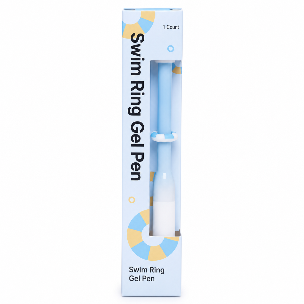 Creative Magnetic Swim Ring Stress Relief Gel Pen