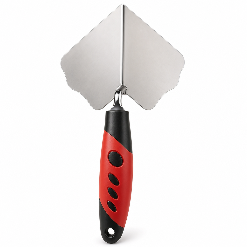 🛠️ Drywall Inside Corner Tool – Stainless Steel Plaster Smoothing Finisher
