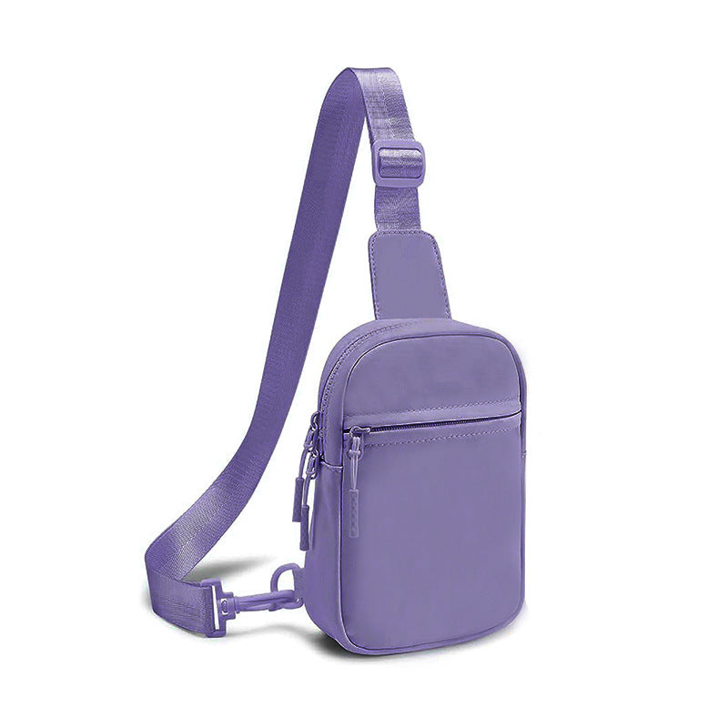 🎒50% OFF NOW ! ✨Upgraded 2.0 Travel Sling Bag – Anti‑Theft RFID Blocking 500D Nylon Crossbody Chest Bag for Daily Commute & Outdoor Trip