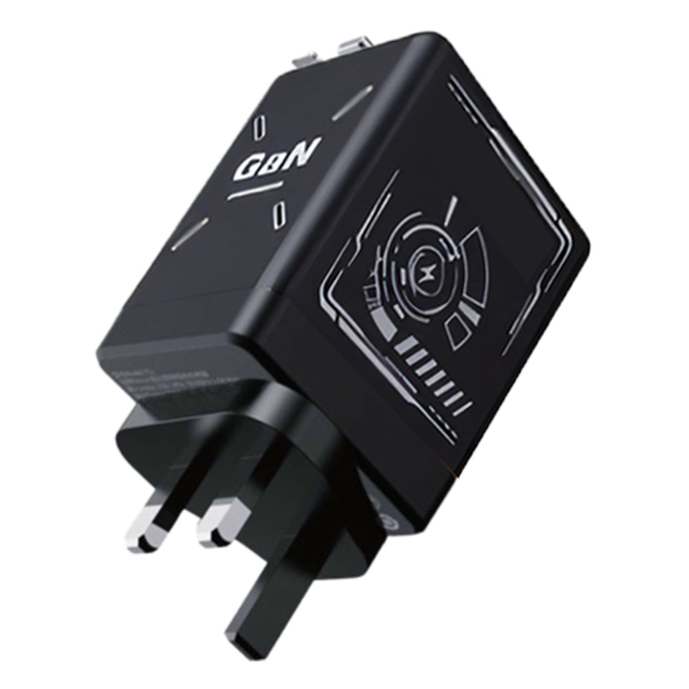 Retractable Wall Charger with Dual Cables