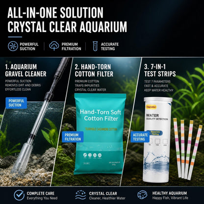 🔥Battery-Powered Aquarium Gravel Cleaner & Water Changer