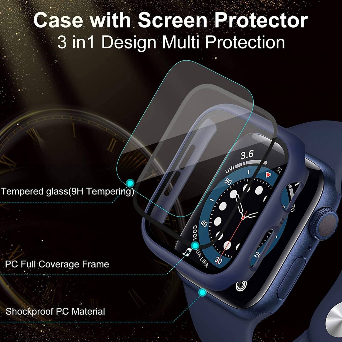 Protective Case for Apple Watch