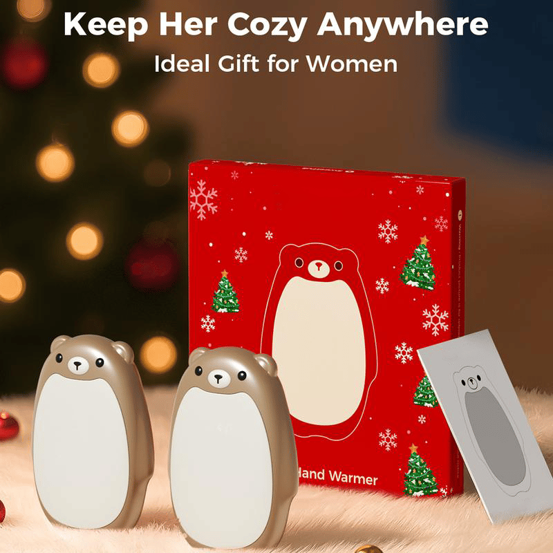 🎉Christmas Sale - 50% OFF🌟Hand Warmers Rechargeable - Cute Bear Design