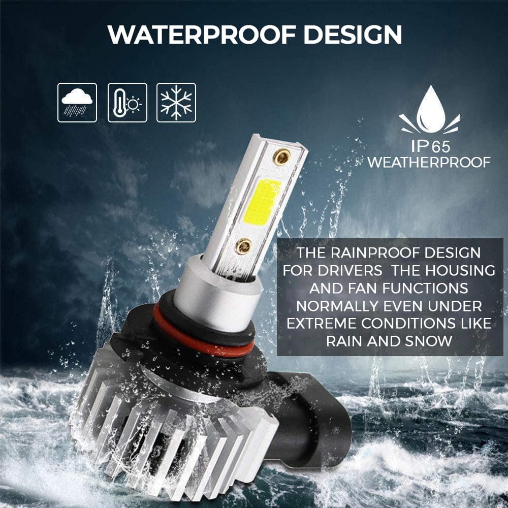 🚗💡 110W LED Headlight Bulbs – 16,000LM CSP 1860 Chips, IP68 Waterproof, 12V