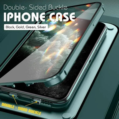 Double-Sided Buckle Case For iPhone