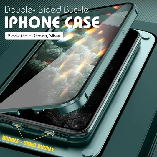 Double-Sided Buckle Case For iPhone