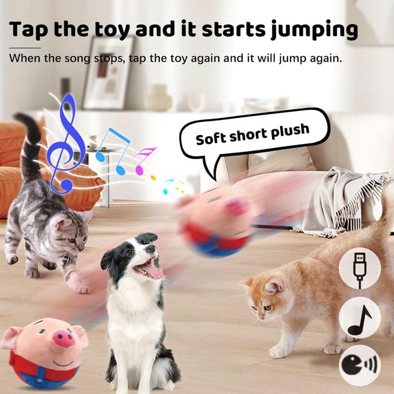 🔥Hot Sale 50% OFF - Active Moving Pet Plush Toy🎁