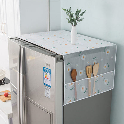 🧊 Buy 1 Get 1 Free! 🛡️Refrigerator Top Dust Cover – Dust-proof, Wipe-clean & Universal fit