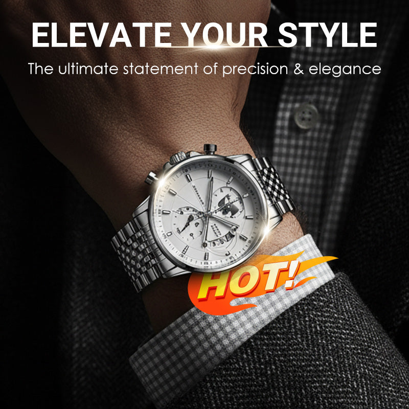 Men’s Luminous Waterproof Quartz Watch