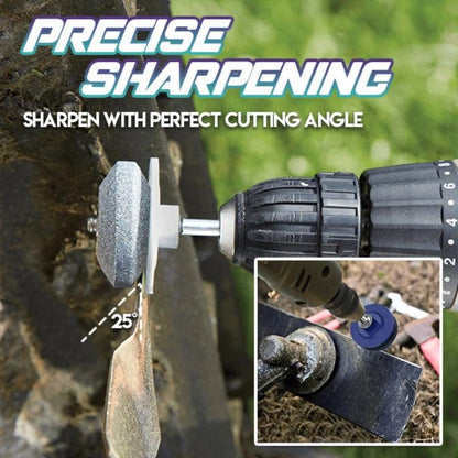 🌿 Lawnmower Blade Sharpener – Restore Sharp Blades with Your Power Drill ⚙️