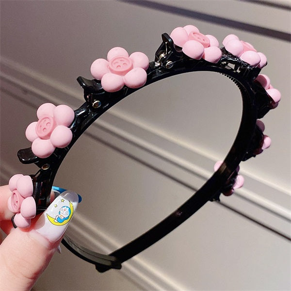 🎀 BUY 1 GET 1 FREE! 🌺 Kids Braided Hairpin – Easy 5‑min styling & cute cartoon designs ✨