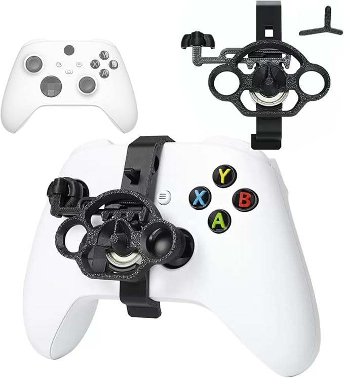 ❄️Summerfresh 50% OFF!🎮Mini Steering Wheel Controller Attachment – Clip-On Racing Accessory for GameStation & Xbox Series X|S