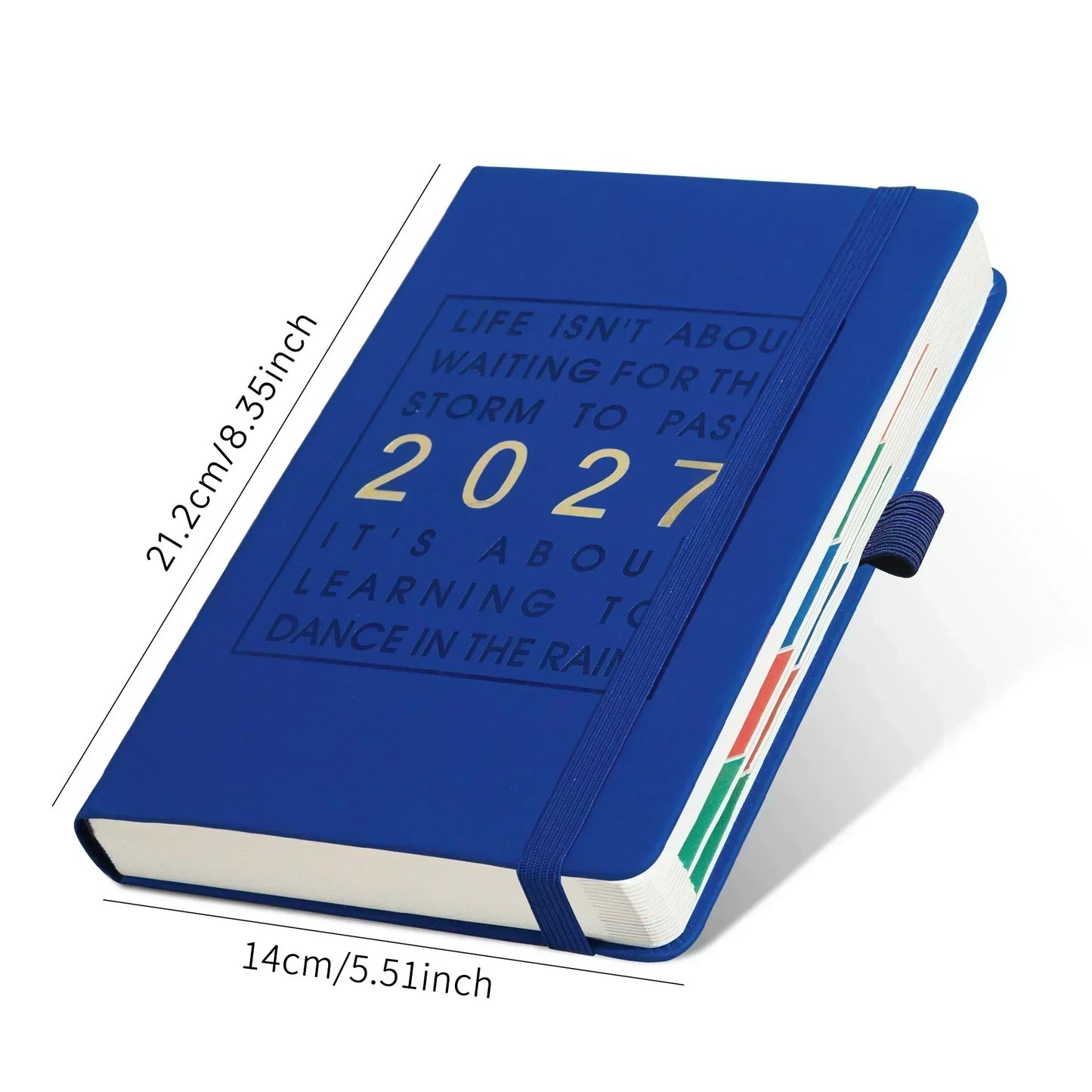 📢📢50% OFF !! ⏰A5 2027 One‑Day‑Per‑Page Diary Notebook ✨