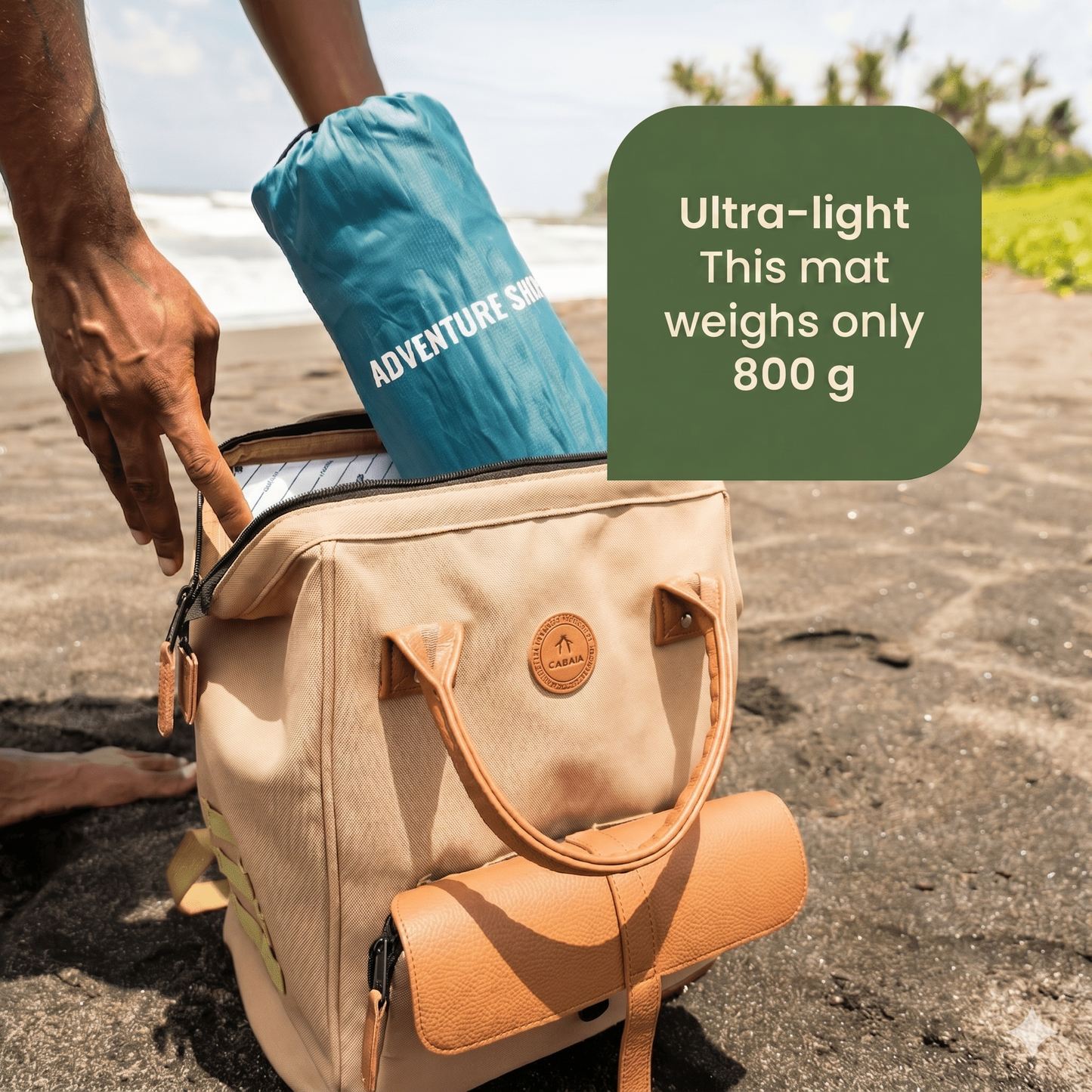 ⏳LIMITED OFFER 50%OFF🌞Luxury Ultralight Sleeping Mat – With Built-in Foot Pump – 7.5cm Thick & Connectable – Perfect for Camping, Hiking & Beach – Waterproof & Compact