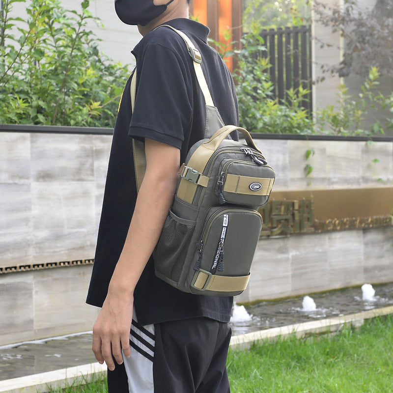 📢📢50% OFF !! ⏰2025 Adjustable Oxford Cloth Casual Chest Bag – Stylish & Durable ✨