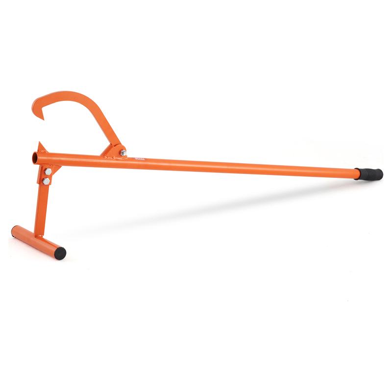 🔥VEVOR 46.5-Inch Carbon Steel Log Lifter - Heavy-Duty Forestry Tool for Log Handling with Adjustable Hook & Rubber Grip