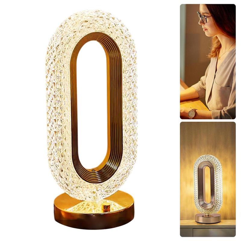 📢📢50% OFF !! ⏰50K+ SOLD!💥49% OFF! 🔥✨Rechargeable Luxury Crystal LED Night Light Lamp