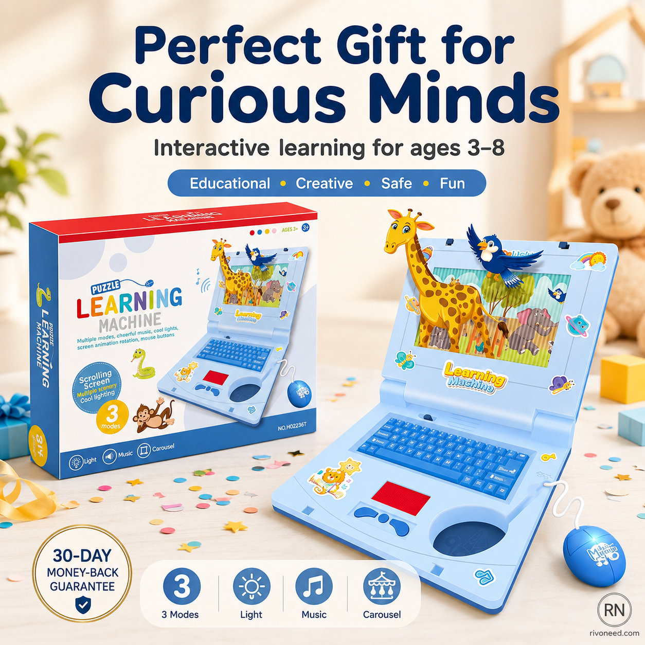 🔥Surprise 50% off！👦Toys that give kids a head start！Bilingual Learning Machine for Infants and Toddlers