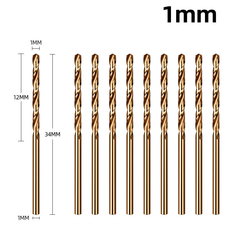 🔩 50% OFF NOW! ✨ Twist Drill Bits for Stainless Steel - Titanium Coated & Split Point Design for Precision Drilling in Metal & Wood 🛠️⚡