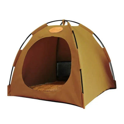 🏕️🐶🌞 LIMITED-TIME 50% OFF! Pop-Up Cooling Tent Bed – Enclosed Cozy Cave, Blocks Light & Heat, Provides a Private Retreat – Perfect for Anxious Pets or Those Who Love to Hide 🐾✨
