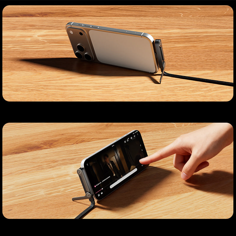 📢📢 60   %  OFF  !! ✨240W Fast Charging Cable with Adjustable Phone Stand