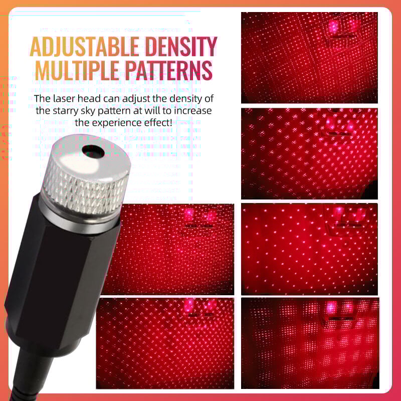 USB LIGHT CAR STAR PROJECTOR