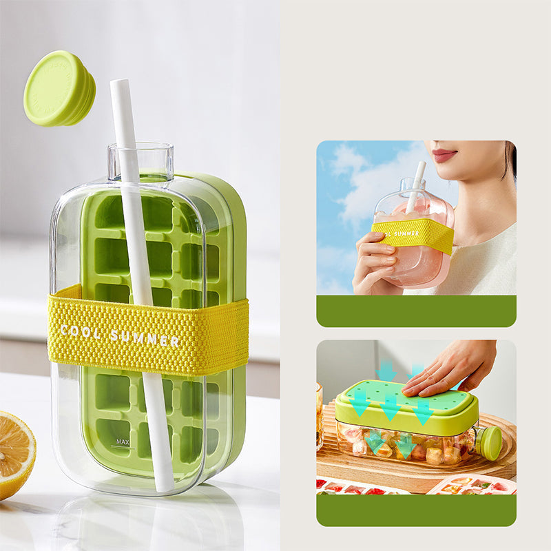 🧊Summer Hot Sale 50% OFF🔥Press-To-Cold Ice Cube Mold&Kettle