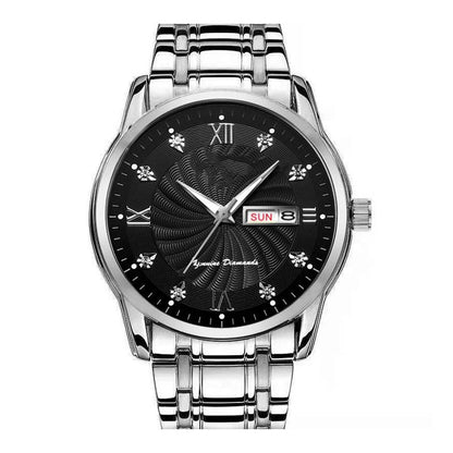 Men's Two-Tone Waterproof Luminous Watch