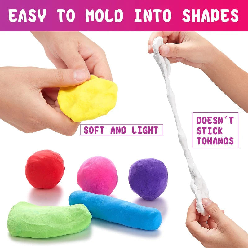 🎨 BUY 2 GET 1 FREE! 🎁 36-Color Ultra Light Clay – Safe, non-toxic & soft – Perfect for kids' creativity & craft projects 🌈