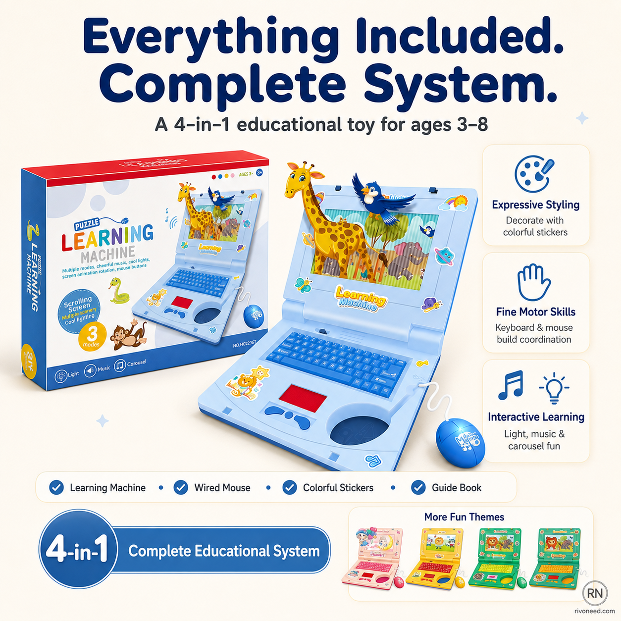 🔥Surprise 50% off！👦Toys that give kids a head start！Bilingual Learning Machine for Infants and Toddlers
