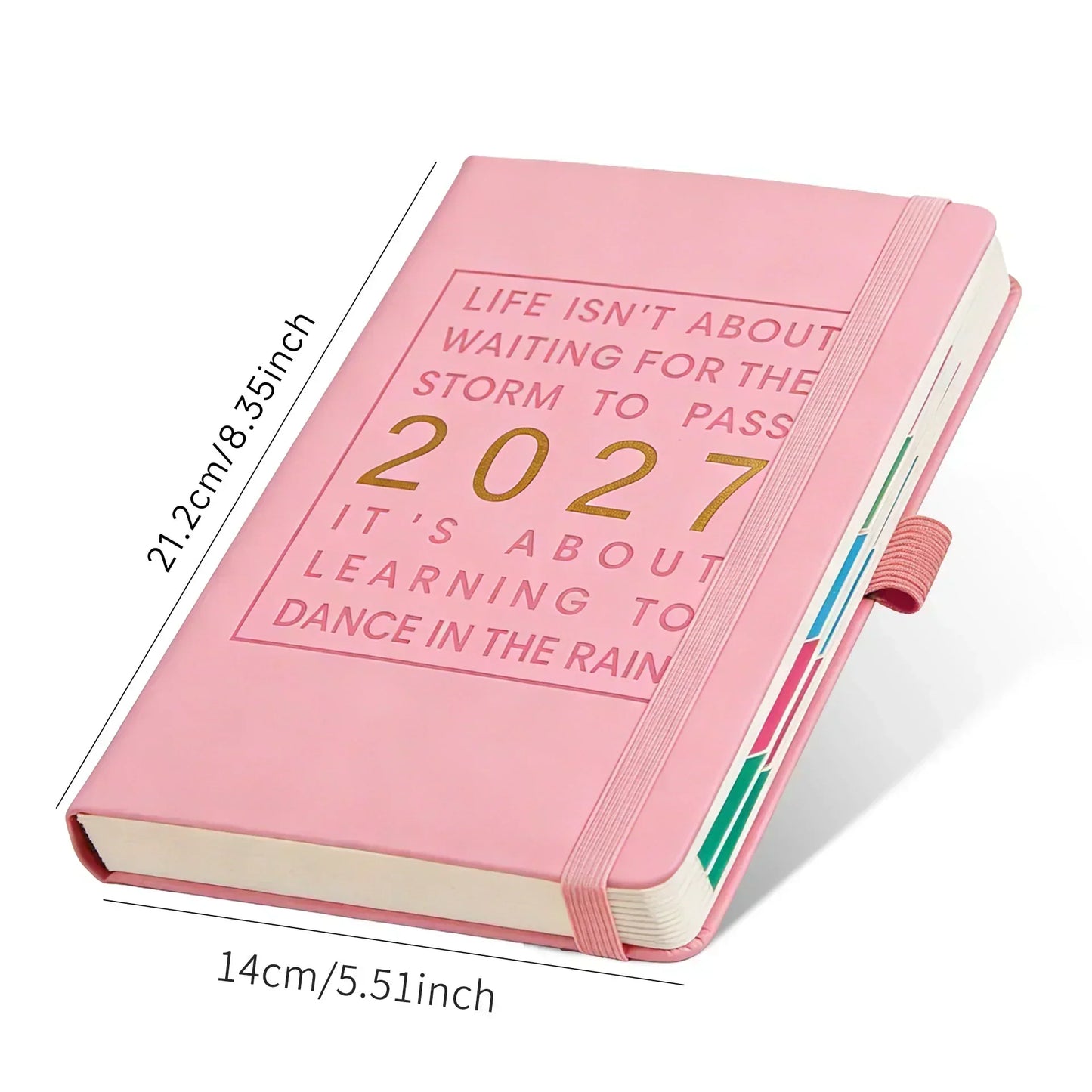 📢📢50% OFF !! ⏰A5 2027 One‑Day‑Per‑Page Diary Notebook ✨