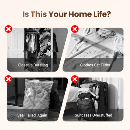 Travel Vacuum Storage Bags with Portable Electric Pump