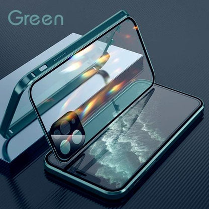 Double-sided loop case for iPhone