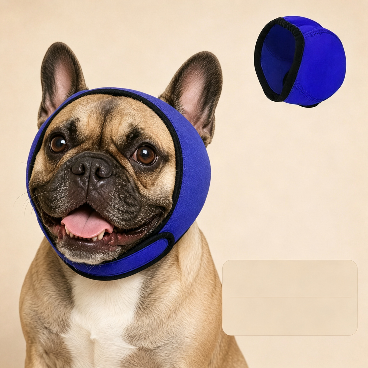 🐶No-Stress Waterproof Dog Ear Muff | Instantly Calm Anxious Dogs, Noise Cancelling Ear Cover for Fireworks & Thunder